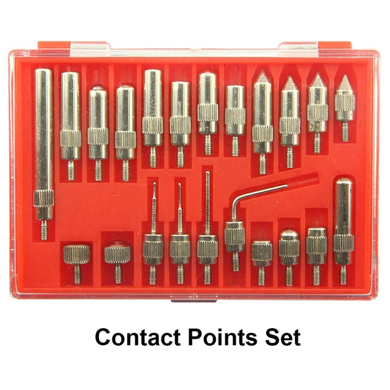 NORTOOLS Dial Indicator with Magnetic Base 0-1.0" & Point Set Dial Test Indicator 0.001" Precision Measuring Gauge Tools Kitï¼Œ Magnetic Dial Indicator Base Holder with Fine Adjustment - Image 4